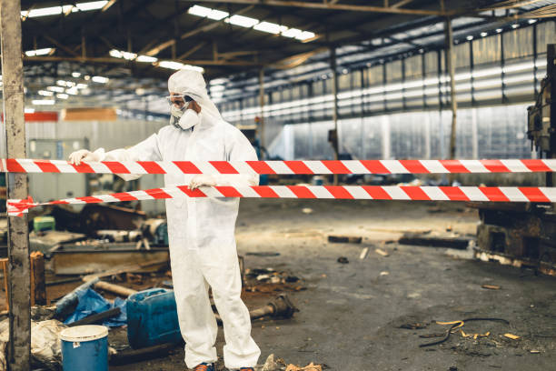 Professional Trauma Scene Cleanup technician working in Frederick, CO